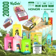 Vapsolo Honor 20000 20k Puffs Einweg-E-Zigarette mit einstellbarem Airflow – Bild 6