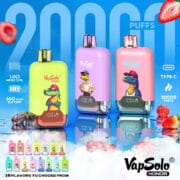 Vapsolo Honor 20000 20k Puffs Einweg-E-Zigarette mit einstellbarem Airflow – Bild 4