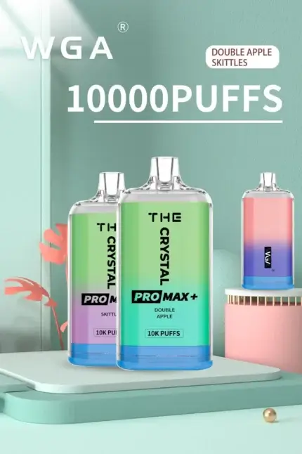 WGA Crystal Pro Max Plus 10000 Puffs Einweg-E-Zigarette 20ml Original