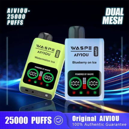 WASPE 25000 25K Puffs Dual Mesh 25ml Einweg-E-Zigarette Original