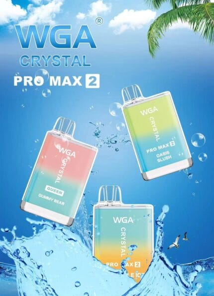 WGA Crystal Pro Max2 6000 Puffs Original Einweg-E-Zigaretten