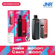 JNR Power Mate 30000 Puffs 19ml Einweg-E-Zigaretten Smart Screen With Power Bank Original – Bild 10