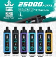 Bang King Shisha 25000 25K Puffs 30ml Einweg-E-Zigarette Original