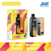 JNR Power Mate 30000 Puffs 19ml Einweg-E-Zigaretten Smart Screen With Power Bank Original – Bild 4