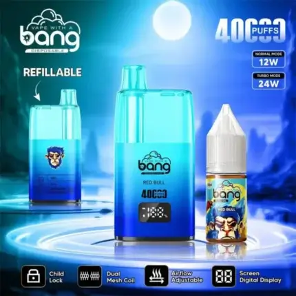 Bang 40000 40K Puffs Refillable Oil Einweg-E-Zigarette Original