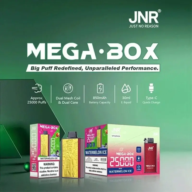 Jnr mega box 25000 25k puffs