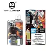 UZY Crystal Twin 50000 50K Puffs Double Flavor 40ml Einweg-E-Zigaretten Original – Bild 8