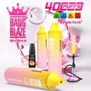 Bang Blaze Shisha 40000 40K Puffs Refillable Oil 40ml Einweg-E-Zigarette Original
