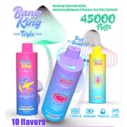 Bang King Triple 45000 45K Puffs 3 in 1 Flavors Einweg-E-Zigarette Original