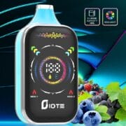 IQTE 50000 50K Puffs RGB Light 30ml Einweg-E-Zigarette Smart Display Original – Bild 6