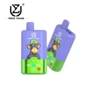 UZY Triple Flavor 60000 60K Puffs 54ml Einweg-E-Zigaretten 3 in 1 Flavors Original – Bild 6