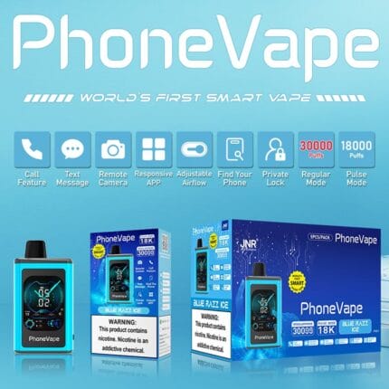 JNR PhoneVape 30000 30K Puffs Einweg-E-Zigaretten Newest Smart Original