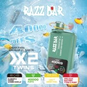 Razz bar 40000 puffs smart display