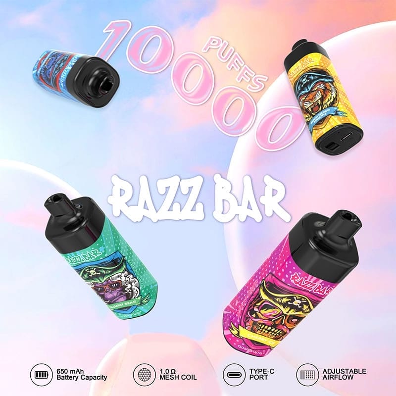 Razz bar 10000 puffs mesh coil 1