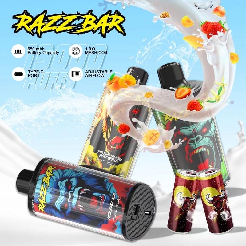 Razz bar 15000 puffs disopsable vape