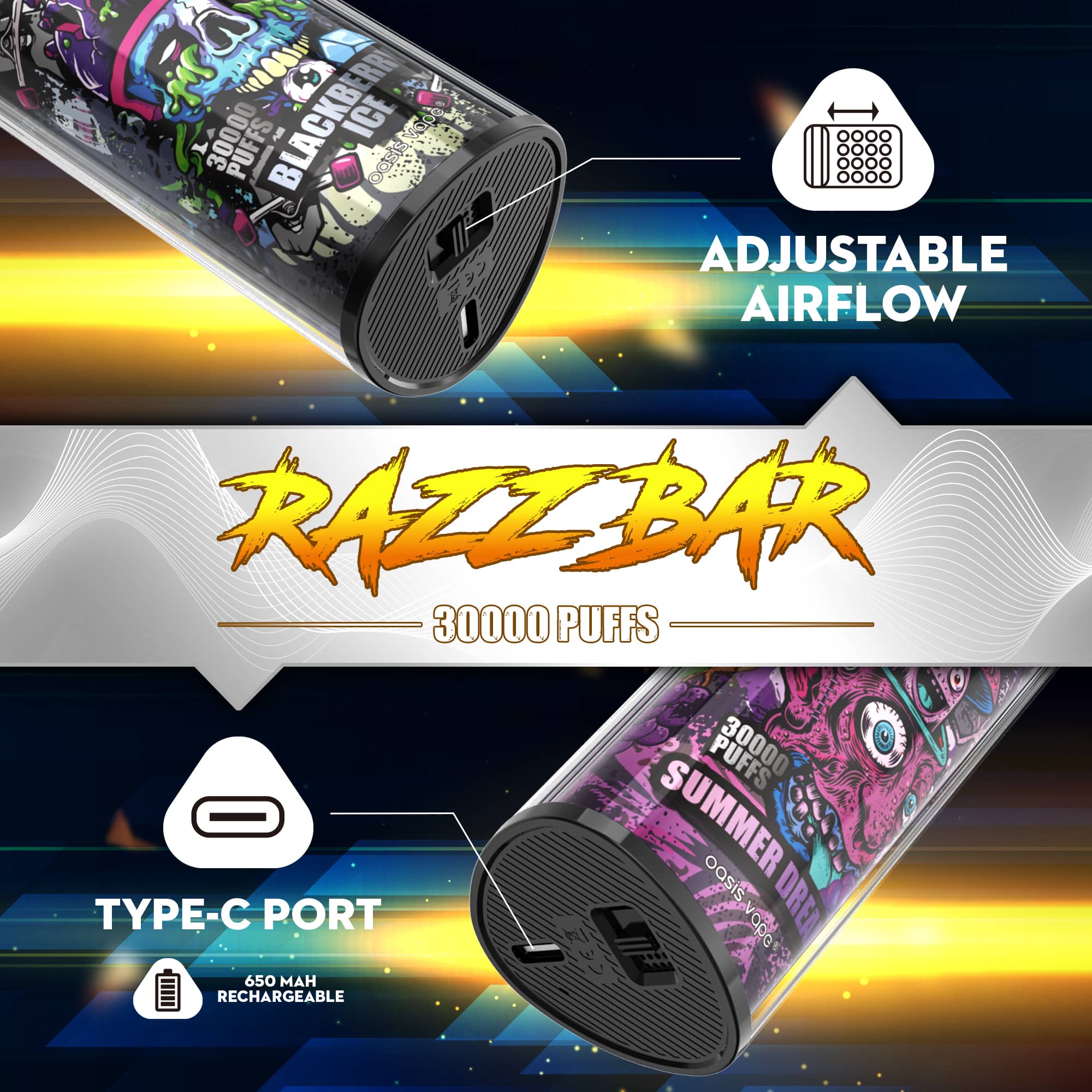 Razz bar 30000 puffs Type c Razz bar 30000 puffs type c