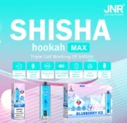 JNR SHISHA Hookah MAX 22000 Puffs 20ml Einweg-E-Zigaretten DTL Original