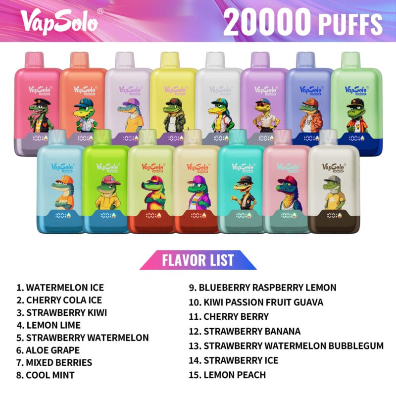 Vapsolo honor 20000 20k puffs