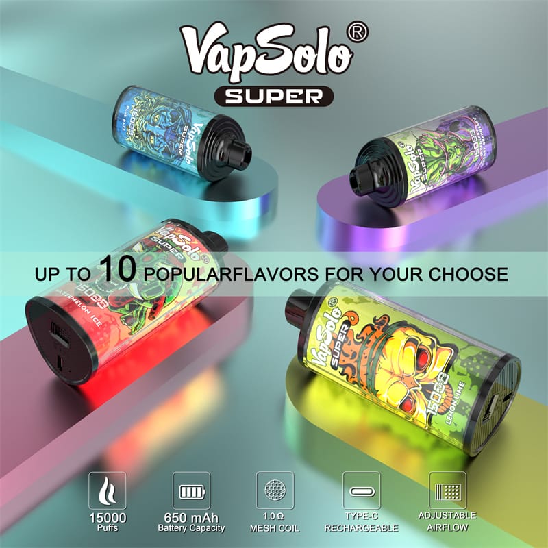 Vapsolo Super 15000 15K Puffs Vapsolo super 15000 15k puffs
