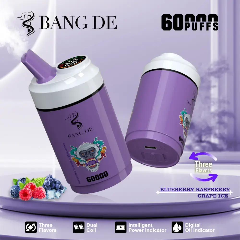 Blueberry-Raspberry-Grape-Ice.jpg.webp BANG DE 60000 60K Puffs 60ml Einweg-E-Zigarette Original – Bild 10
