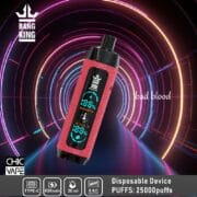 Bang King Shisha 25000 25K Puffs 30ml Einweg-E-Zigarette Original – Bild 5