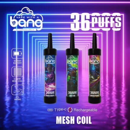 Bang 36000 36k Puffs 40ml Einweg-E-Zigarette Pen Original