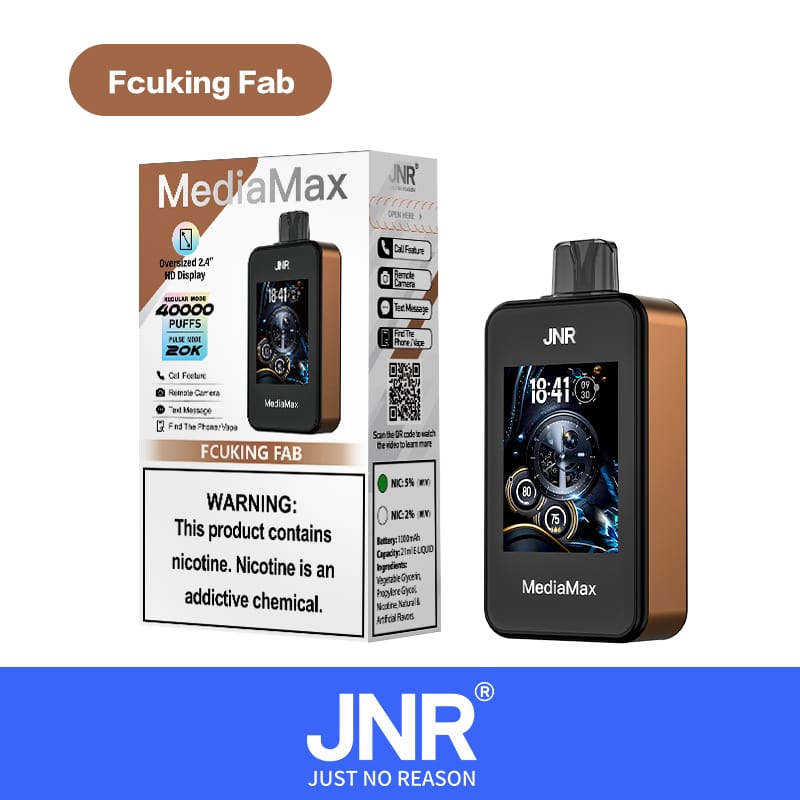 6Fcuking-Fab.jpg JNR MediaMax 40000 40K Puffs 21ml Einweg-E-Zigaretten Smart Original – Bild 6