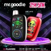 Mr.Goodie Dual Mode King 50000 50K Puffs 40ml Einweg-E-Zigaretten Touch Screen Original