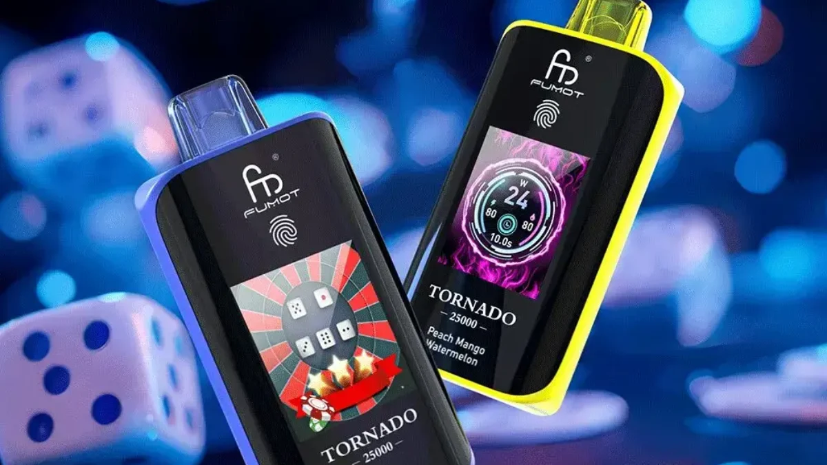 fringe FUMOT Tornado 25000 25K Puffs Dual Mesh Disposable E-cigarettes  Original - Shopvapor