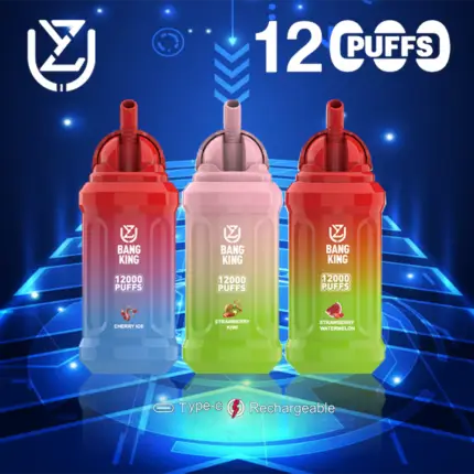 UZY Bang King 12000 12K Puffs 23ml Einweg-E-Zigaretten Original