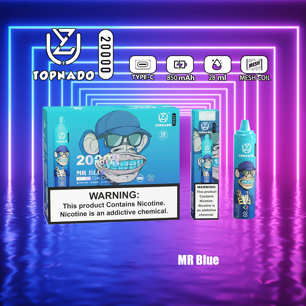 UzyTornado20000Puffs-8.png UZY Tornado 20000 20K Puffs 28ml Einweg-E-Zigaretten Original – Bild 6