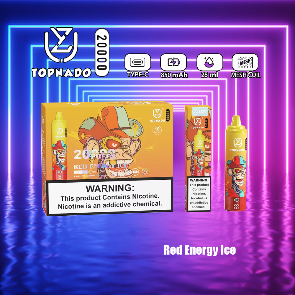 UzyTornado20000Puffs-10.png UZY Tornado 20000 20K Puffs 28ml Einweg-E-Zigaretten Original – Bild 4