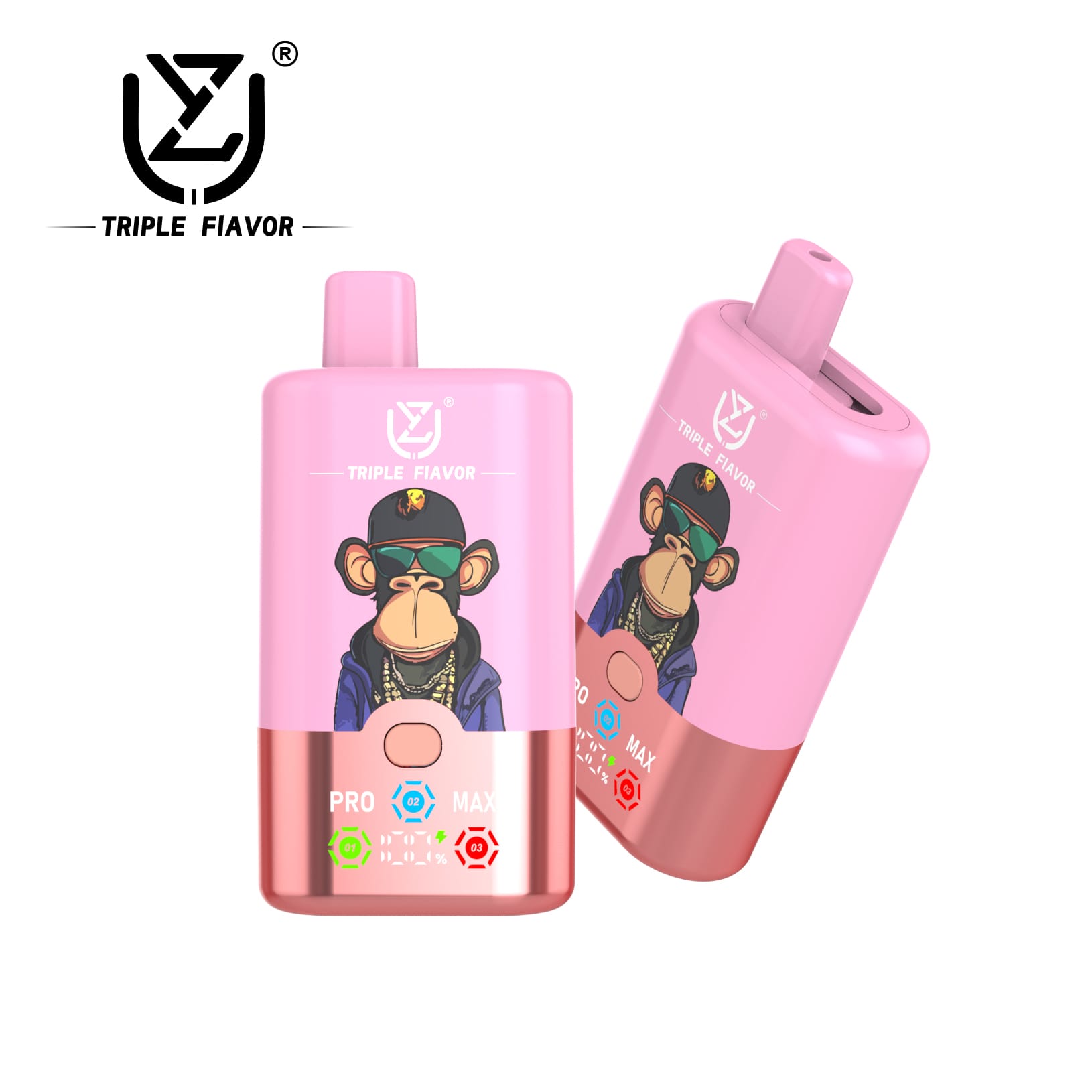 Strawberry-Watermelon-Cola-Ice-Cherry-Cola.jpg UZY Triple Flavor 60000 60K Puffs 54ml Einweg-E-Zigaretten 3 in 1 Flavors Original – Bild 4