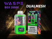 WASPE 20000 20K Puffs Dual Mesh Box Einweg-E-Zigarette Original – Bild 8