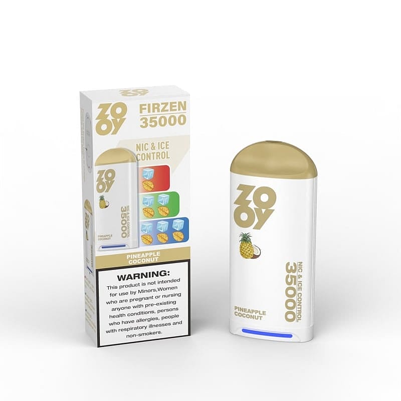 pineapple-coconut-1.jpg ZOOY FIRZEN 35000 35K Puffs Einweg-E-Zigarette 30ml mit individueller Steuerung – Bild 10
