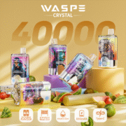 WASPE Crystal 40000 40k Puffs Einweg-E-Zigaretten Double Flavor Original